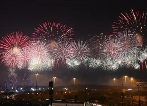 永嘉县焰火晚会